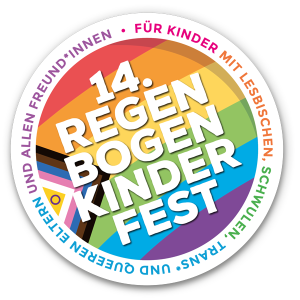 RKF-Patch-2026-web Regenbogenkinderfest, Badge für 2026